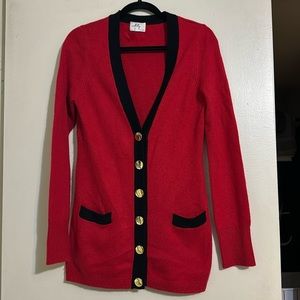 Milly of New York vintage cashemere cardigan